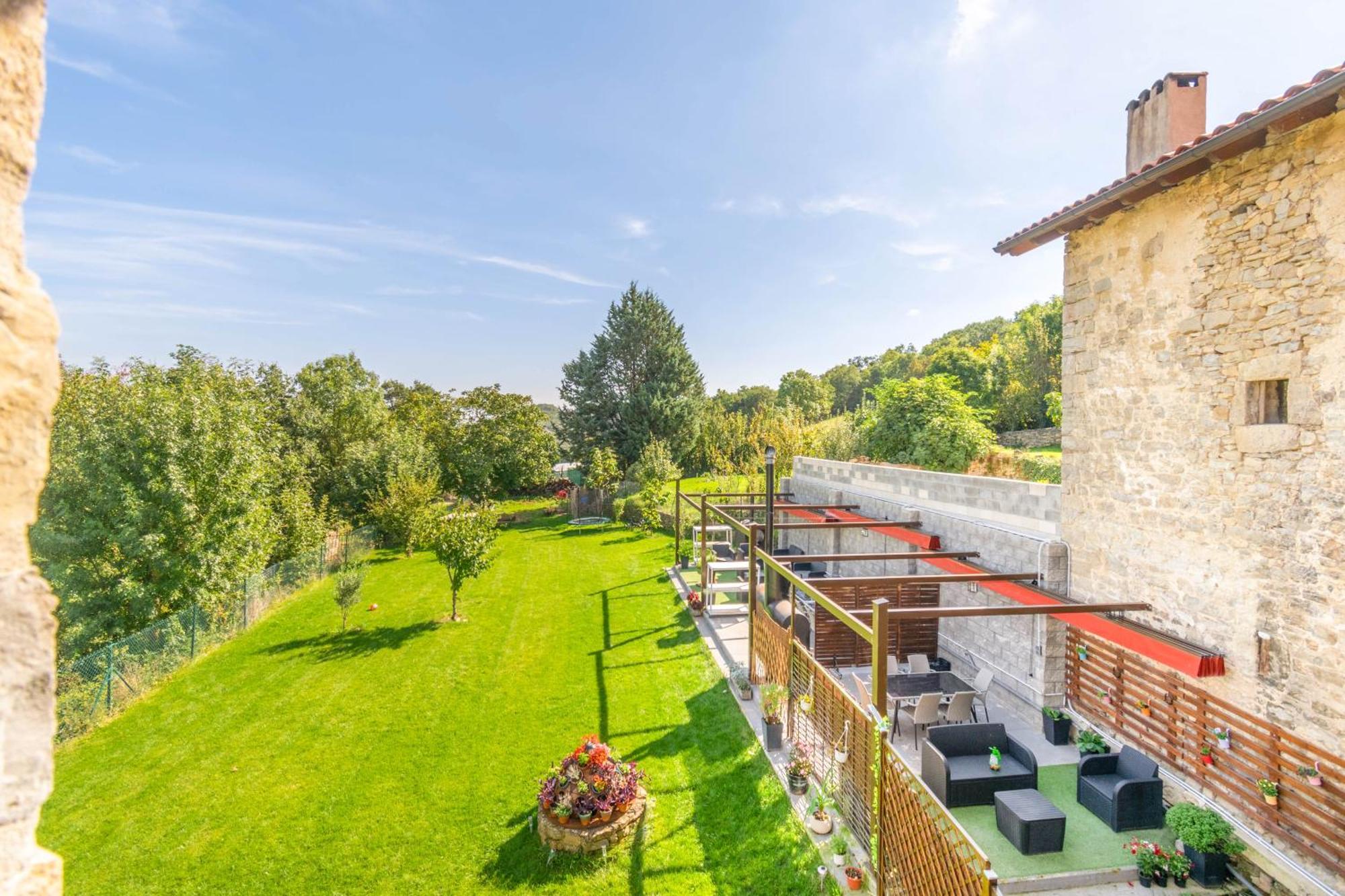 Acogedora Casa Rural Con Jardin Y Barbacoa Proxima A Pamplona Ilzarbe Ngoại thất bức ảnh