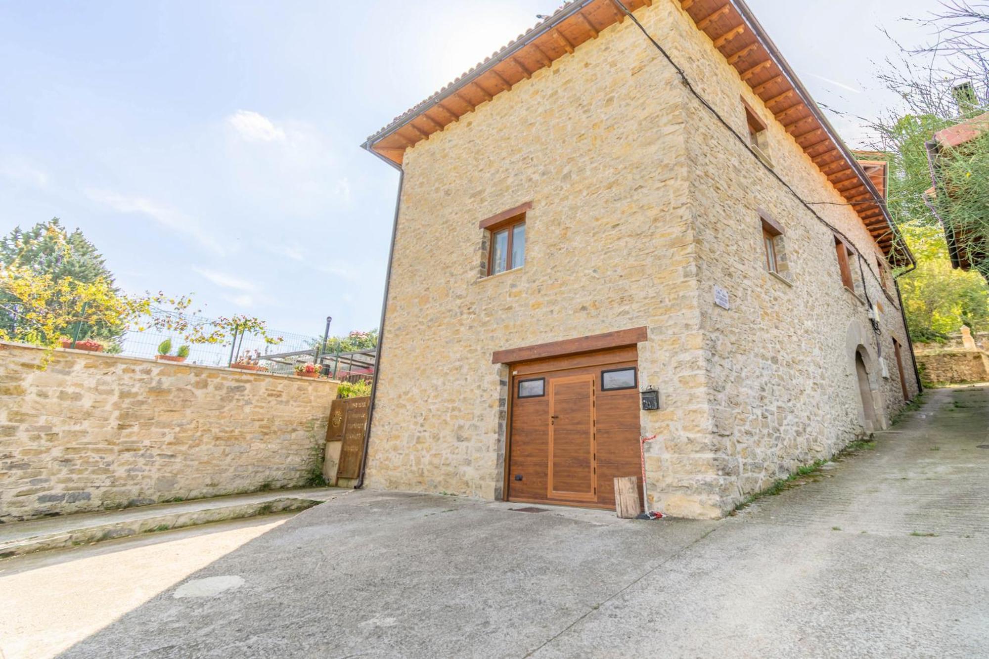 Acogedora Casa Rural Con Jardin Y Barbacoa Proxima A Pamplona Ilzarbe Ngoại thất bức ảnh